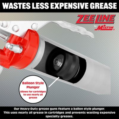 Image showing 6 th Zeeline by Milton 7,000 PSI Heavy-Duty Dual Action Grease Gun