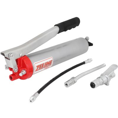 Zeeline by Milton 10,000 PSI Heavy Duty Lever Action Grease Gun with Locking Grease Coupler