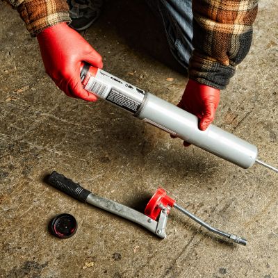 Image showing 7 th Zeeline by Milton 10,000 PSI Heavy Duty Lever Action Grease Gun with Locking Grease Coupler