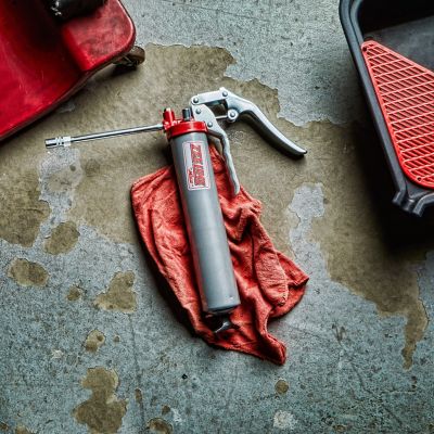 Image showing 8 th Zeeline by Milton 6,000 PSI Heavy-Duty Pistol Action Grease Gun with Locking Grease Coupler