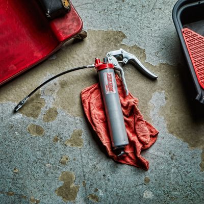 Image showing 9 th Zeeline by Milton 6,000 PSI Heavy-Duty Pistol Action Grease Gun with Locking Grease Coupler