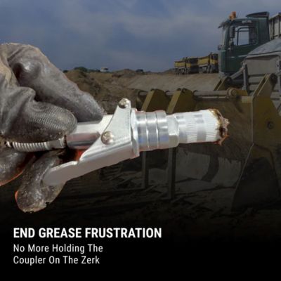 Image showing  12,000 PSI Locking Grease Coupler