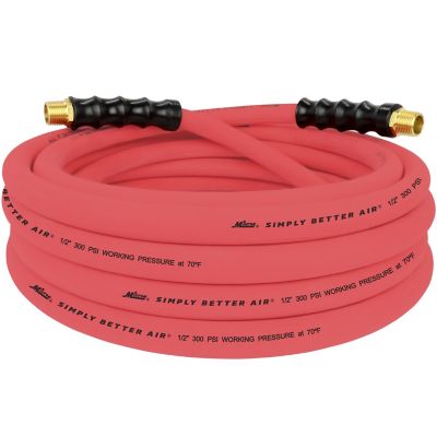 Image showing  ULR 1/2 in. ID x 25 ft., 1/2 in. MNPT, Ultra-Lightweight Durable Air Hose for Extreme Environments