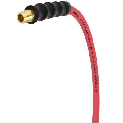 Image showing  ULR 1/4 in. ID x 25 ft., 1/4 in. MNPT, Ultra-Lightweight Durable Air Hose for Extreme Environments