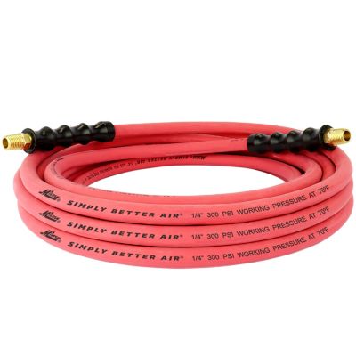 Image showing  ULR 1/4 in. ID x 25 ft., 1/4 in. MNPT, Ultra-Lightweight Durable Air Hose for Extreme Environments