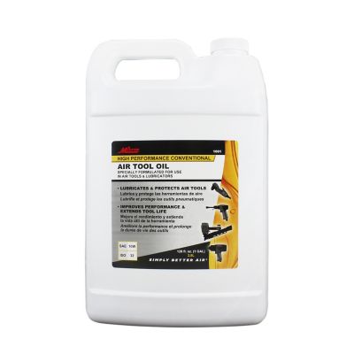 Milton High Performance Conventional Air Tool Oil & Tool Lubricant ISO-32, 1 Gallon