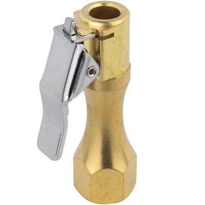 Milton EZ-Lock Euro Air Chuck, Heavy Duty Brass, 175 PSI, Open Flow