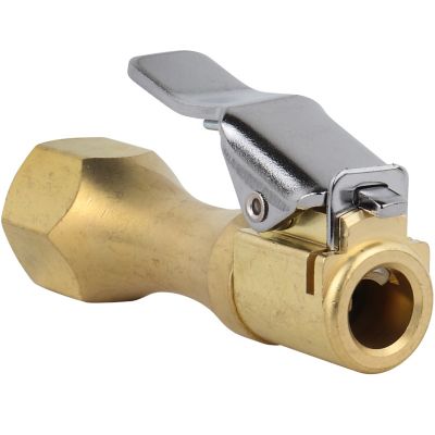 Image showing  EZ-Lock Euro Air Chuck, Heavy Duty Brass, 175 PSI, Open Flow