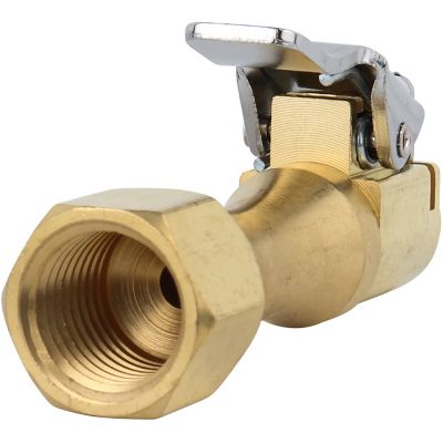 Image showing  EZ-Lock Euro Air Chuck, Heavy Duty Brass, 175 PSI, Open Flow
