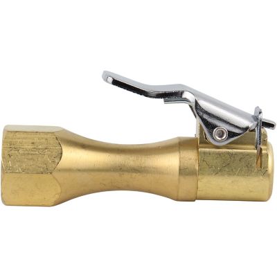 Image showing  EZ-Lock Euro Air Chuck, Heavy Duty Brass, 175 PSI, Open Flow