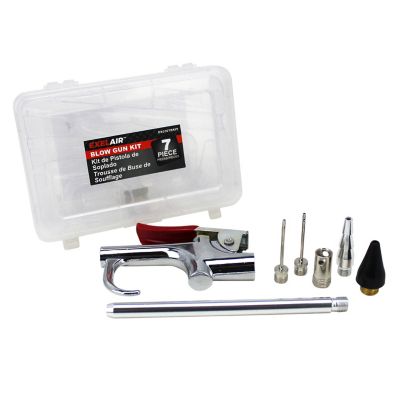 Image showing  EXELAIR 7-PC Blow Gun and Air Kit