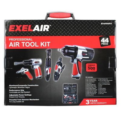 Image showing  EXELAIR 44-PC Professional Air Tool Kit