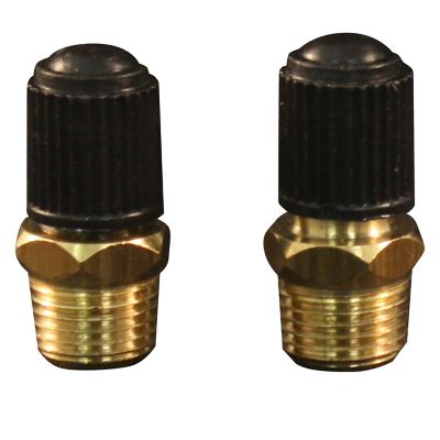 Milton 1/8 in. MNPT Male Tank Valve, 2/card, S-684