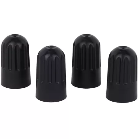 Milton Tire Stem Valve Cap Black TPMS Valve Caps 4pcs Tire Valve Stems