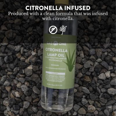Image showing 5 th Gas One 32 oz. Cintronella Paraffin Oil
