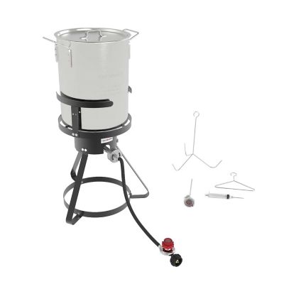 Gas One 30 qt. Turkey Fryer Pot and Burner Set