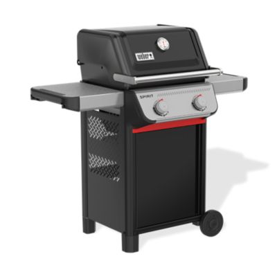 Image showing  2-Burner Spirit E-210 Propane Gas Grill, Black