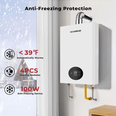 Image showing  Instant 2.64 GPM 68,000 BTU Indoor Propane Tankless Water Heater