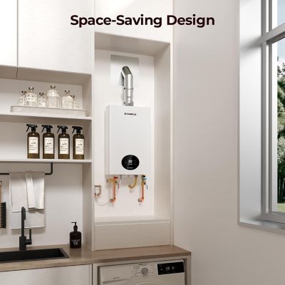 Image showing 7 th Camplux Instant 2.64 GPM 68,000 BTU Indoor Propane Tankless Water Heater