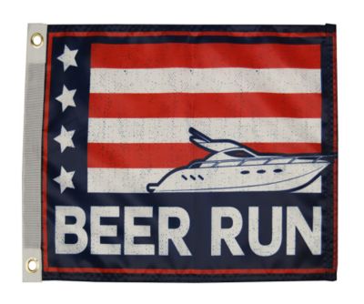 Taylor Made 18 x 12 Beer Run Flag, Marine Series, 1633