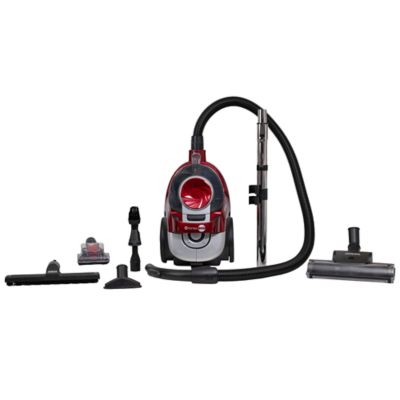 Image showing  Vortex Red Bagless HEPA Canister Vacuum