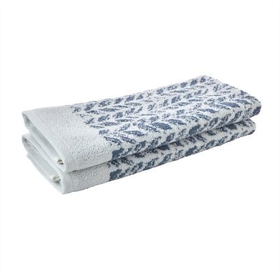Image showing  Distressed Leaves 2 pc. Hand Towel