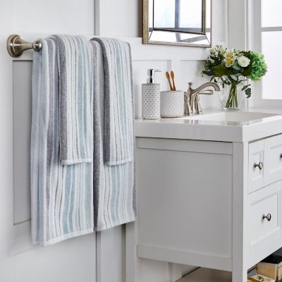 Image showing  Farmhouse Stripe 2 pc. Hand Towel