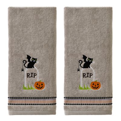 SKL Home Graveyard Cat 2 pc. Hand Towel