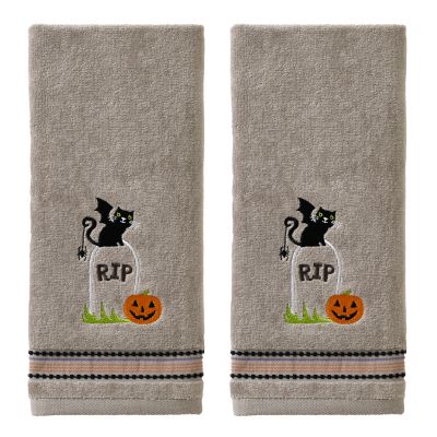 SKL Home Graveyard Cat 2 pc. Hand Towel