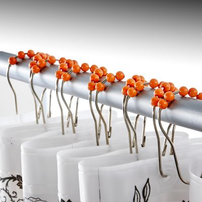 Image showing  Happy Halloween Peva Shower Crtn & Hook