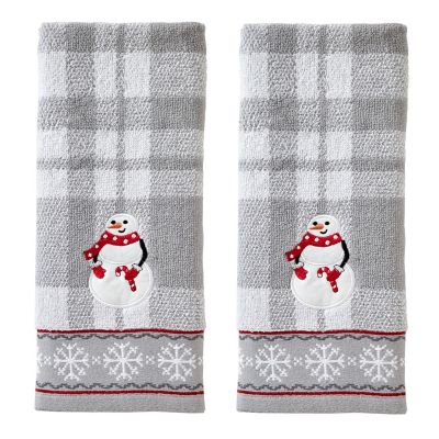 SKL Home Whistler Snowman 2 pc. Hand Towel Set