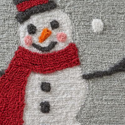 Image showing  Whistler Snowman Rug