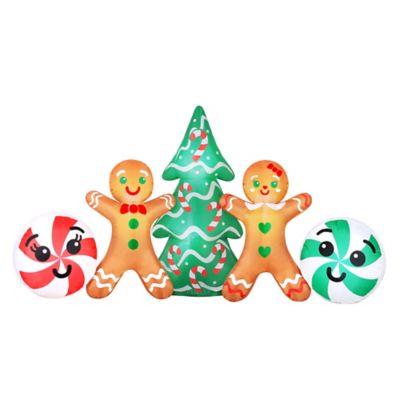 Occasions LimitedAirflowz Inflatable Gingerbread Couple Scene