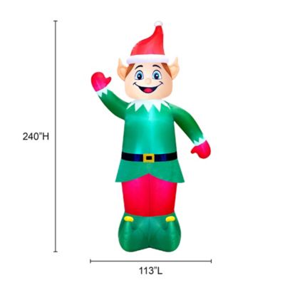 Image showing 8 th Occasions LimitedAirflowz Inflatable Colossal Elf