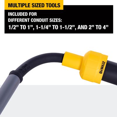 Image showing  Conduit Line Puller Kit 1-1/4 in. - 2-1/2 in. Wet/Dry Vaccum 3 Piece