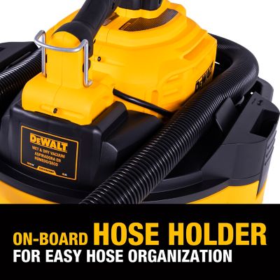 Image showing 7 th DEWALT 9 Gallon 5 Peak HP Wet/Dry Vacuum with Detachable Blower, Filter, and Accessories