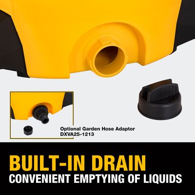 Image showing 8 th DEWALT 9 Gallon 5 Peak HP Wet/Dry Vacuum with Detachable Blower, Filter, and Accessories