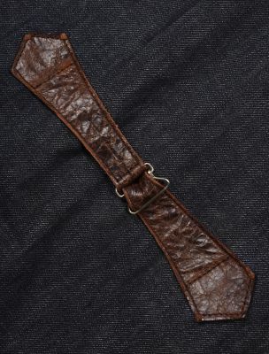 Image showing  Chisos Leather Vest with Denim Back