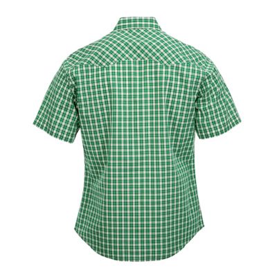 Image showing 1 th Wrangler Wrancher Short Sleeve Plaid Shirt