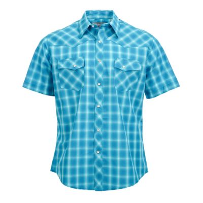Image showing  Men's Wrancher Short Sleeve Plaid Shirt