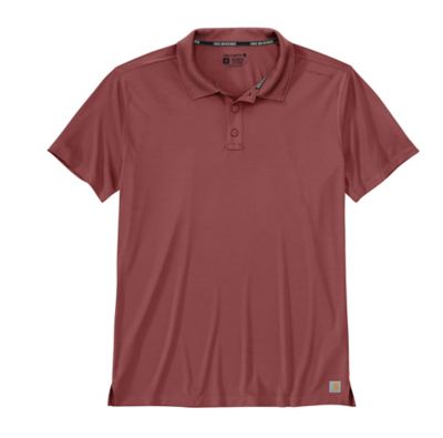 Carhartt Men's Force Sun Defender Relaxed Fit Lightweight Short-Sleeve Polo Shirt
