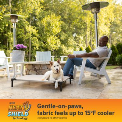Image showing 2 th Coolaroo Elevated Pet Bed Pro with Heatshield Cooling Fabric