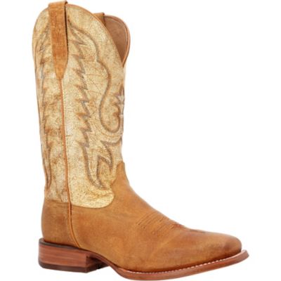 Durango Arena Pro Mens Gold Rush Square Toe Western Boot