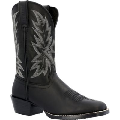 Durango Westward Mens Black Square Toe Western Boot