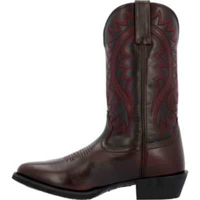 Image showing 4 th Durango Shyloh Mens Burgandy R Toe Western Boot