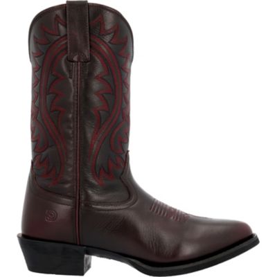 Image showing 6 th Durango Shyloh Mens Burgandy R Toe Western Boot