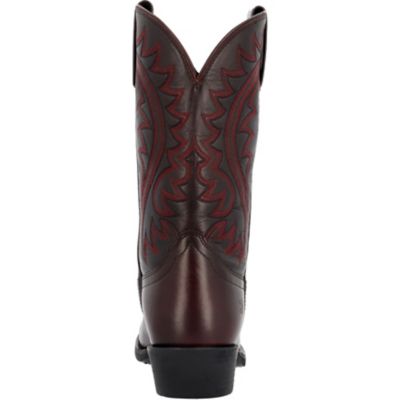 Image showing  Shyloh Mens Burgandy R Toe Western Boot