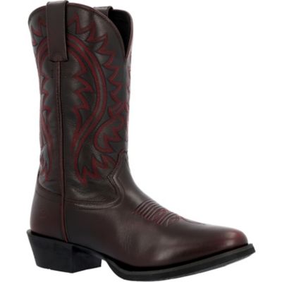 Durango Shyloh Mens Burgandy R Toe Western Boot