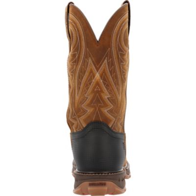 Image showing 1 th Durango Maverick XP Mens Round Steel Toe Western Boot