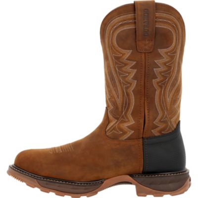 Image showing 4 th Durango Maverick XP Mens Round Steel Toe Western Boot
